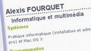 CV de Alexis FOURQUET